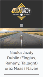 Mobile Screenshot of naukajazdy.ie